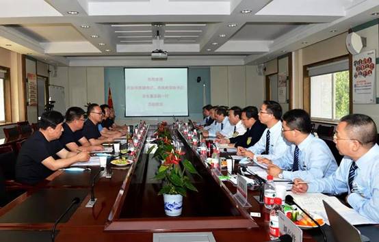 武安市委副书记、市政府党组书记、市长董志毅一行莅临凯发k8考察调研